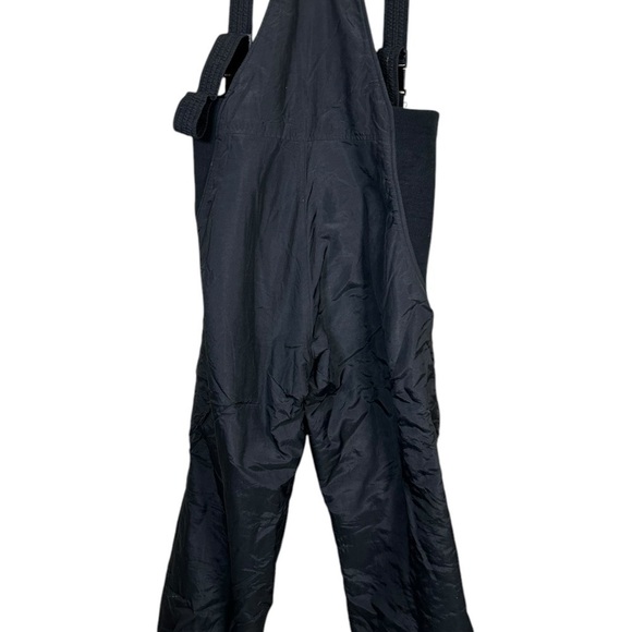 Obermeyer Ski Bib Overalls Obermeyer Wimen Sz 12 Black Snow Pants Vintage - Picture 2 of 11